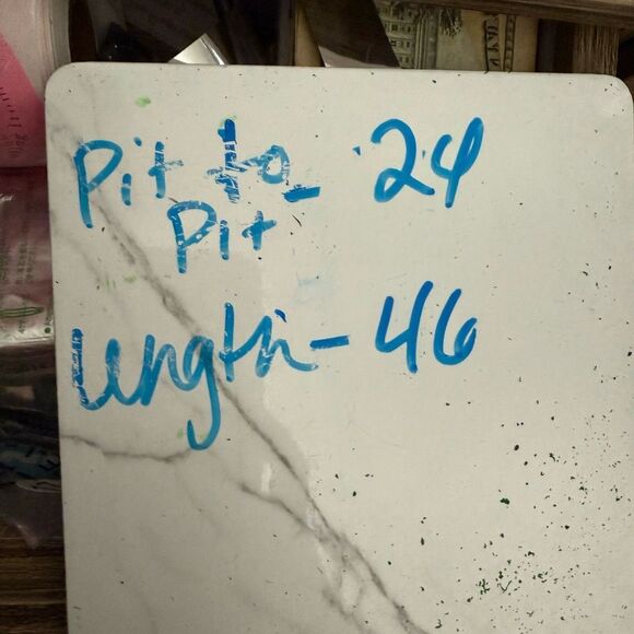 MPH Collection Women’s 1X Blue Denim MIDI Dress Button Up Plus Size - Picture 8 of 8